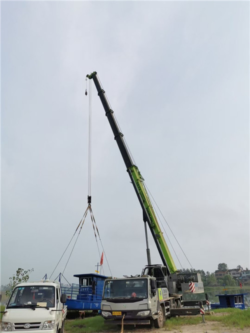 惠城区桥梁建设吊装案例